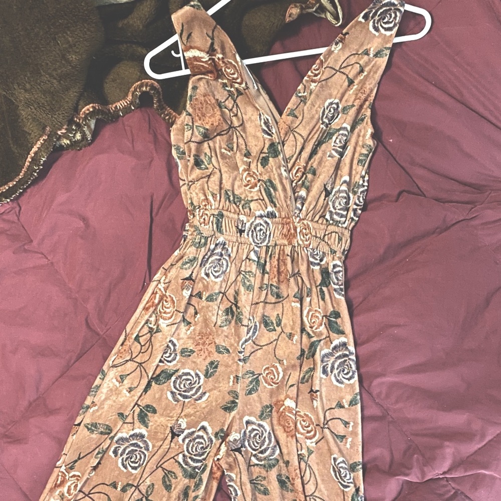 Floral Jumpsuit